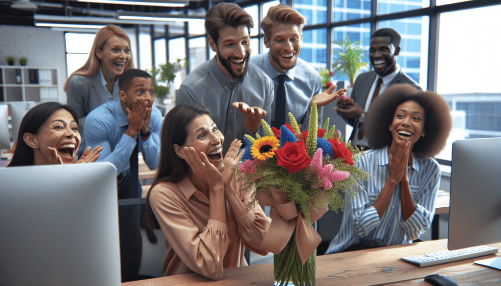 Dostava Cvijeća na Poslu: Kako Razveseliti Kolege i Stvoriti Pozitivnu Radnu Atmosferu