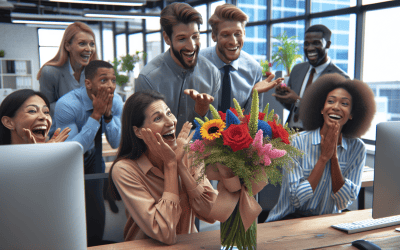Dostava Cvijeća na Poslu: Kako Razveseliti Kolege i Stvoriti Pozitivnu Radnu Atmosferu
