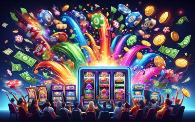 Kako igrati slot igre s funkcijom kaskadnih dobitaka?