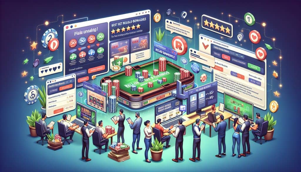 Kako pronaći online casino koji nudi najbolje reload bonuse?